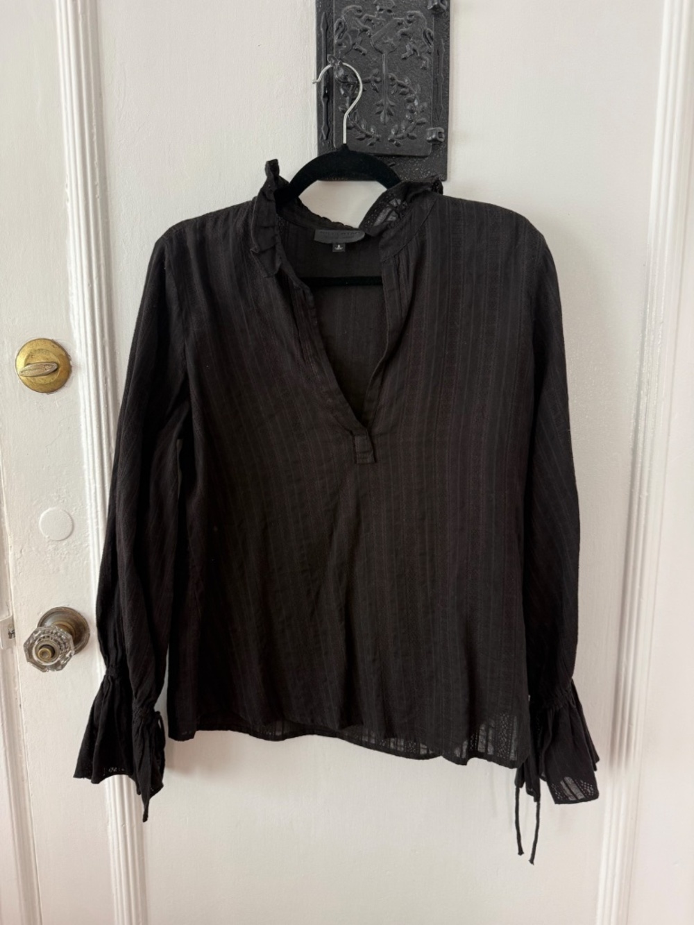 Nili Lotan Black Blouse - Picture 3 of 4